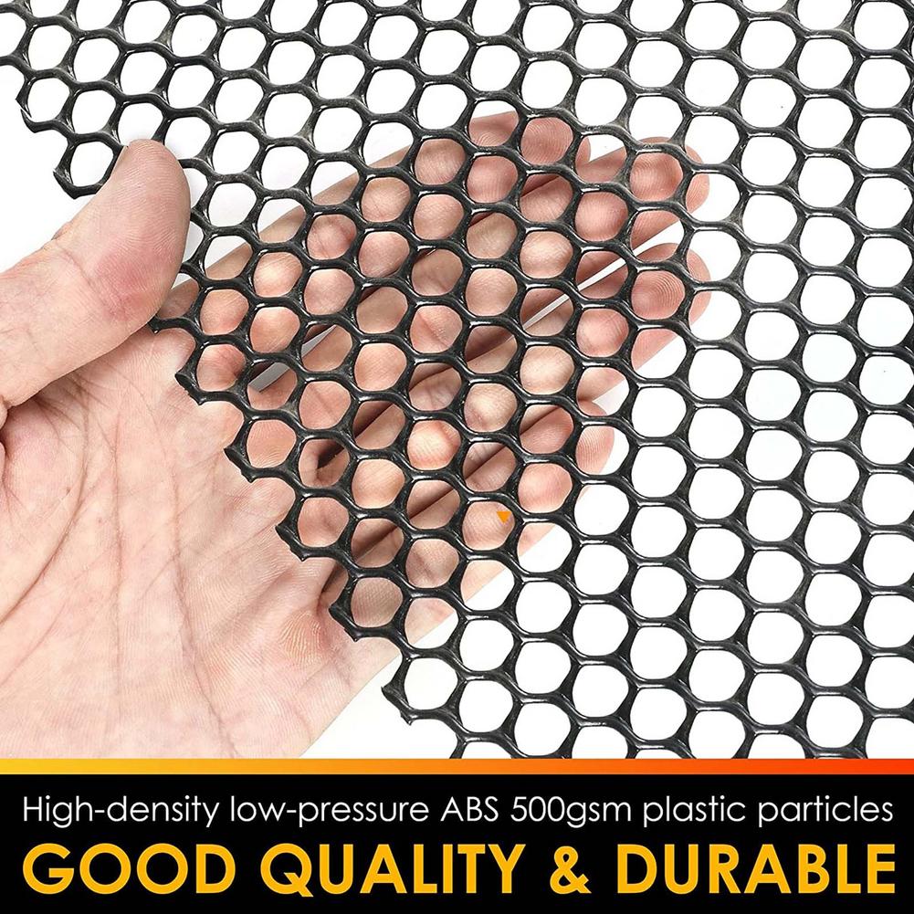 Black Plastic Chicken Wire Fence Mesh Hexagonal Fencing Wire for Gardening Poultry Fencing Chicken Wire Frame for Crafts