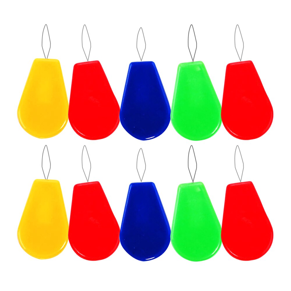 10/20/50pc Sewing Needle Threader Thimble Thread Tool Threader Elderly Guide Needle Easy Device Automatic Thread Sewing Supplies: 10pcs