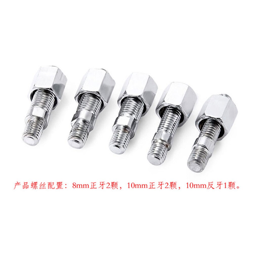 Flame Custom Side Rearview Mirrors For Harley Motorcycle Cruiser Cafe Racer
