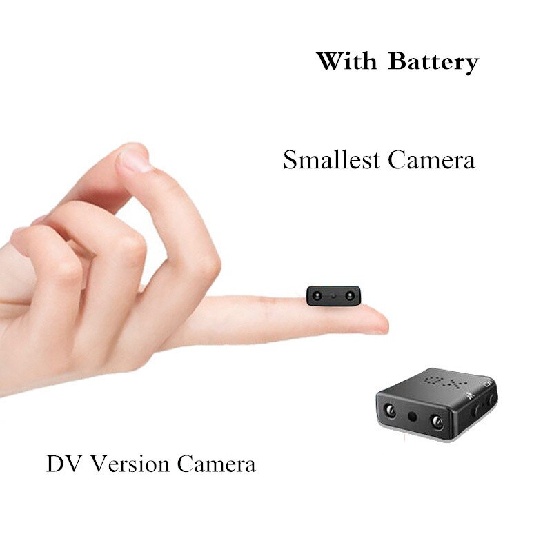Full Hd 1080P Kleinste Xd Mini Camera Nachtzicht Mini Camcorder Met 200 Mah Batterij Bewegingsdetectie Micro Cam geheime Camera
