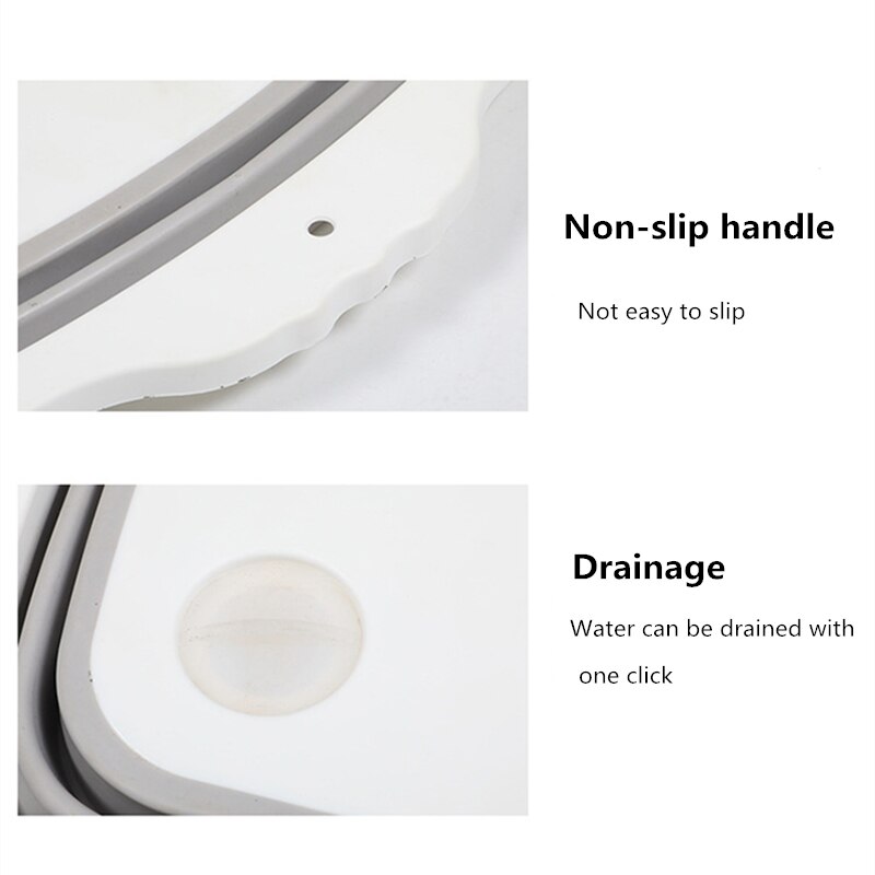 Cutting Board With Trays Folding Chopping Block Tabla De Cocina Para Cortar Kitchen Eco-Friendly Alimentos Multifunction Drain