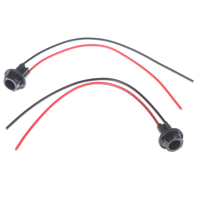 2 stücke Glühbirne Sockel T10 W5W Weiche Gummi Glühbirne Sockel Lampe Halfter Für Auto