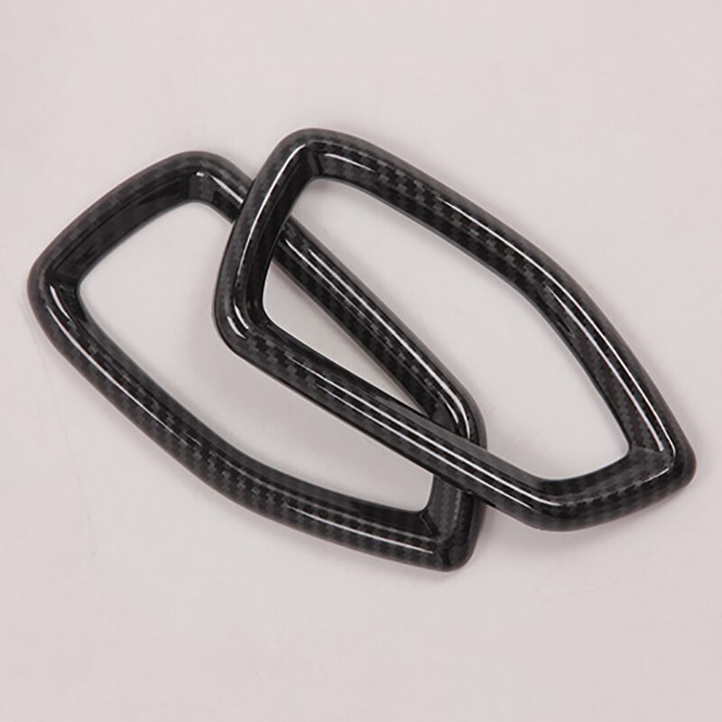 Jecar Carbon Fiber AC Vent Trim Covers For 2009-2014 Ford F150 – Door Air Outlet Set
