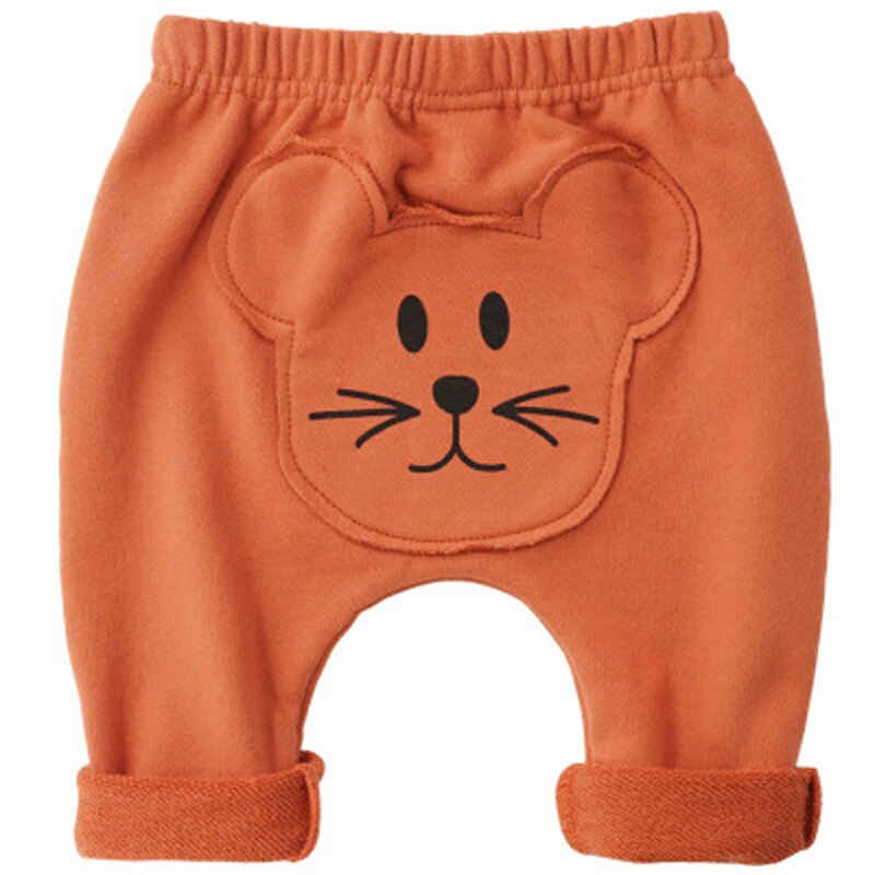 Peuter Baby Baby Jongen Meisje Harembroek Leuke Dier Leggings Bottom Cartoon Patroon Joggingbroek voor Lente Herfst 3 M- 24M: Oranje / 18m