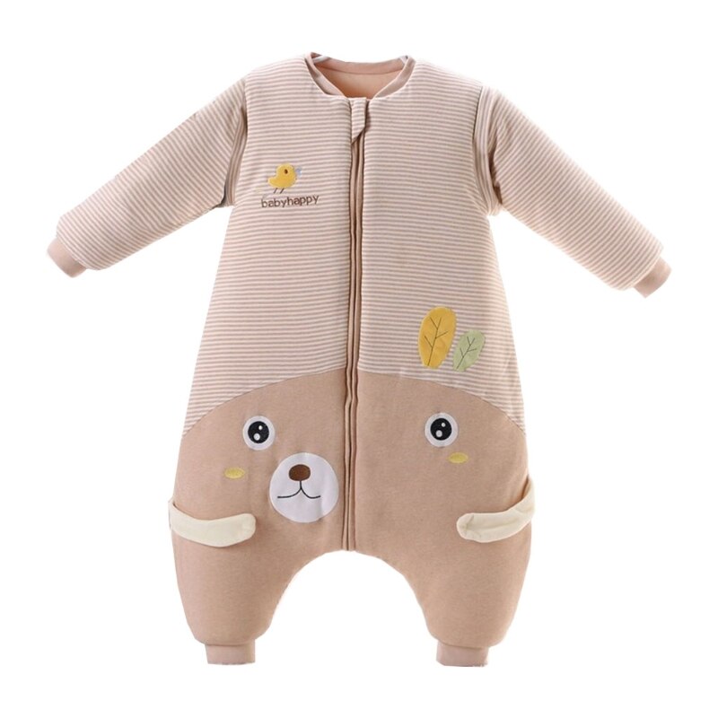 28EC Jongen Meisje Warm Wearable Dekens Gebruikt Om Warm Wanneer Baby Slaap Huid Affiniteit: Naughty bear