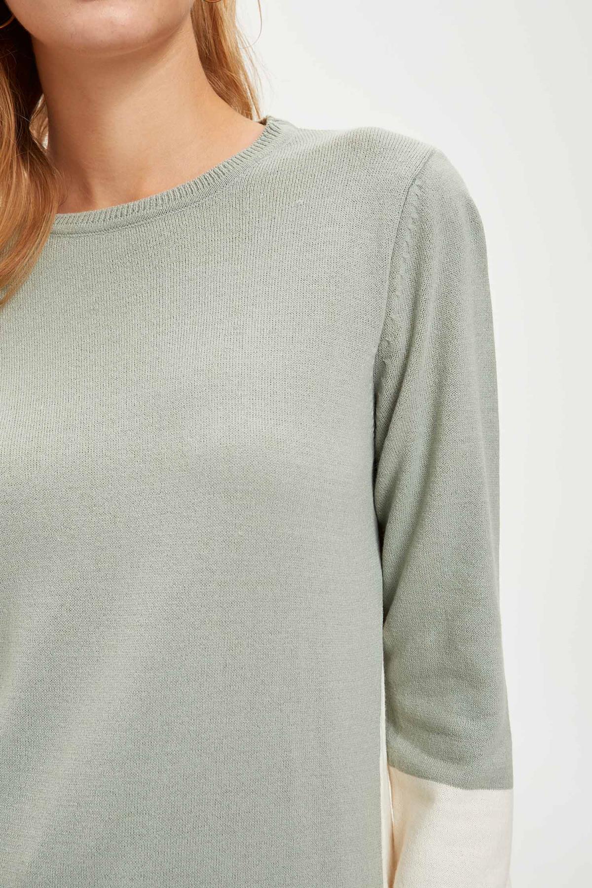 Defacto kvinna långärmad trikot tunika -r3716 az 20au