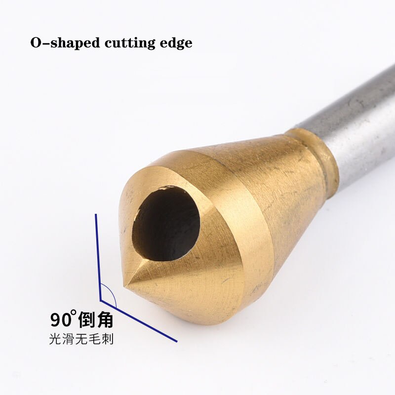 Internal Chip Removal Oblique Hole Chamfering Device Knife 90 Degree Chamfering Drill Deburring Reaming Inverted Taper Hole