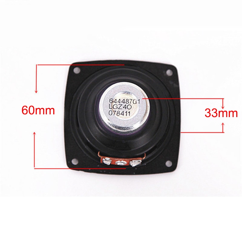 LEORY 2.75 inch 10W-20W Full Range Magnetic Speaker HIFI DIY Replacment 4 ohm Speaker