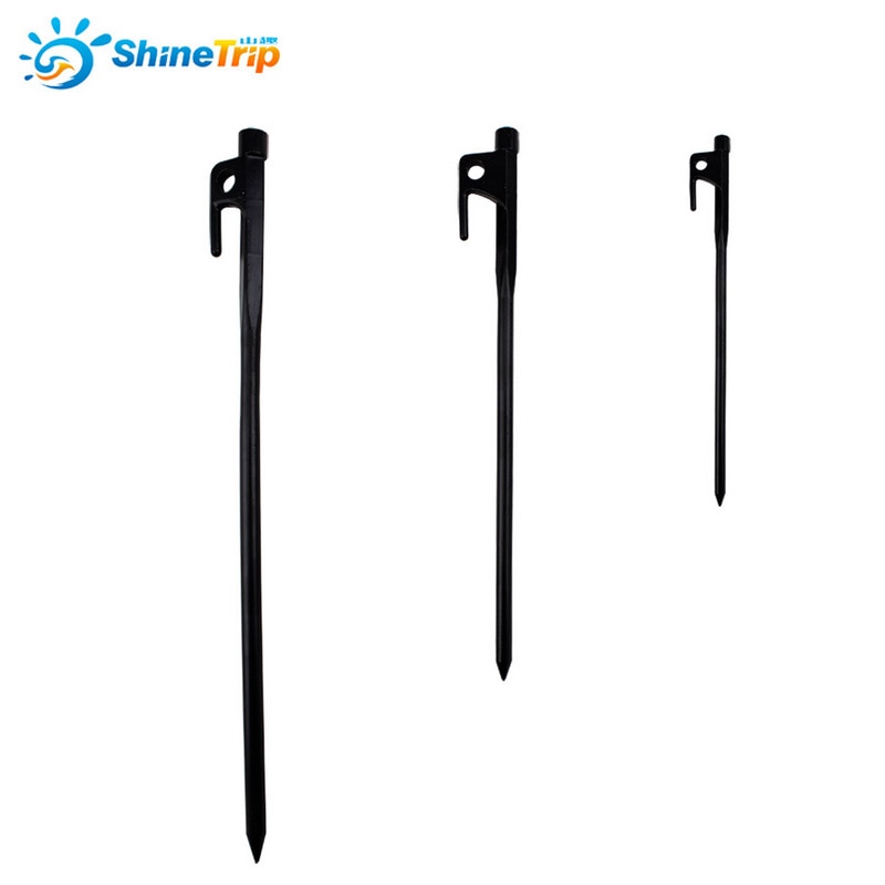 4 kpl shinetrip 1100 astetta korkean lämpötilan taonta retkeilyteltta markiisi tappi teräsnaulat kiinteät tapit naula 20cm 30cm 40cm lisävaruste