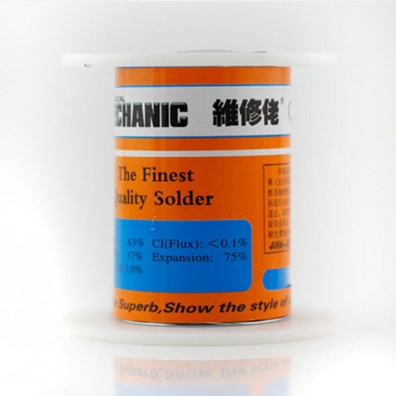 MECHANIC Solder Wire 0.2mm Welding Wire Free Clean Rosin Core High Brightness MCN Low Melting Point Soldering Tools