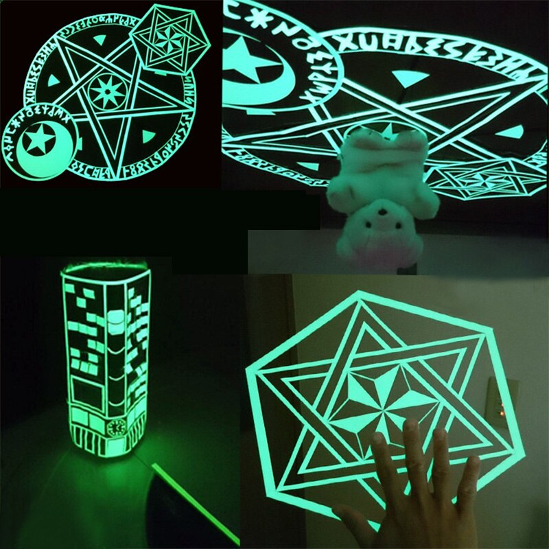 1pc lichtgevende tapes zelfklevend lichtgevend in het donker veiligheidspodium huisdecoraties waarschuwingstape vloerschakelaar muur noodsticker