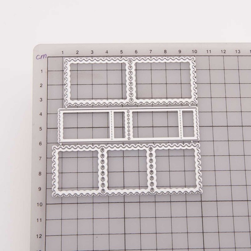 Lace Frame Die Cuts for Stamp Making Metal Edge Cutting Dies Border Stencil for Party DIY Art Scrapbooking Photo N84A