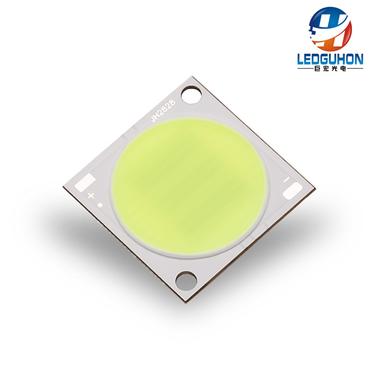24.5mm zone de lumière 2828 type 4000k plein spectre lumière du soleil cob 100w haute CRI led