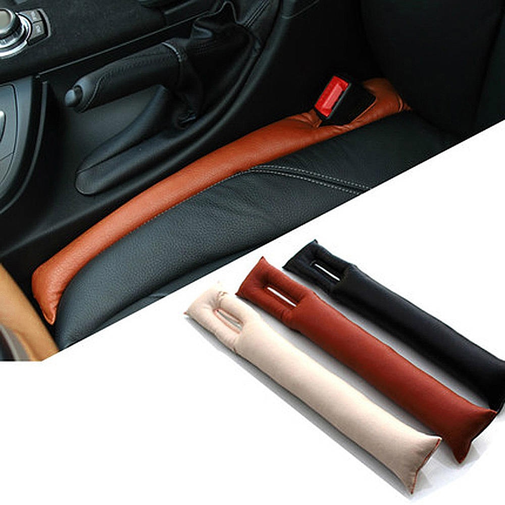 2 STUKS Auto Seat Gap Limiter Lekvrije Spatbord Filler Pad Anti-Drip Baffle Autostoel Lek- proof Slit Strip