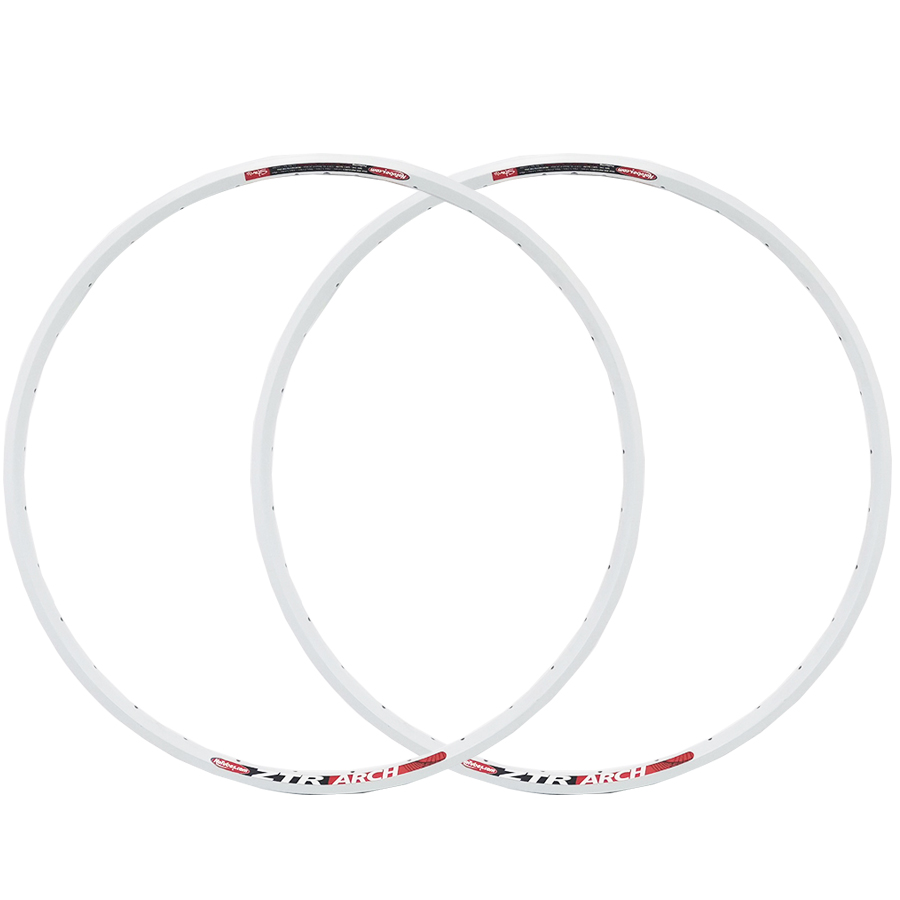 ZTR-llanta de 26 pulgadas para bicicleta de montaña, soporte de pintura blanca, arco ligero al vacío, flujo de alta resistencia
