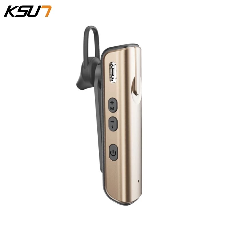 Ksun Mini In Ear Walkie Talkie 2pcs Wireless Walkie Talkie Ptt Headset Headphone Two Way Radio Hands Free