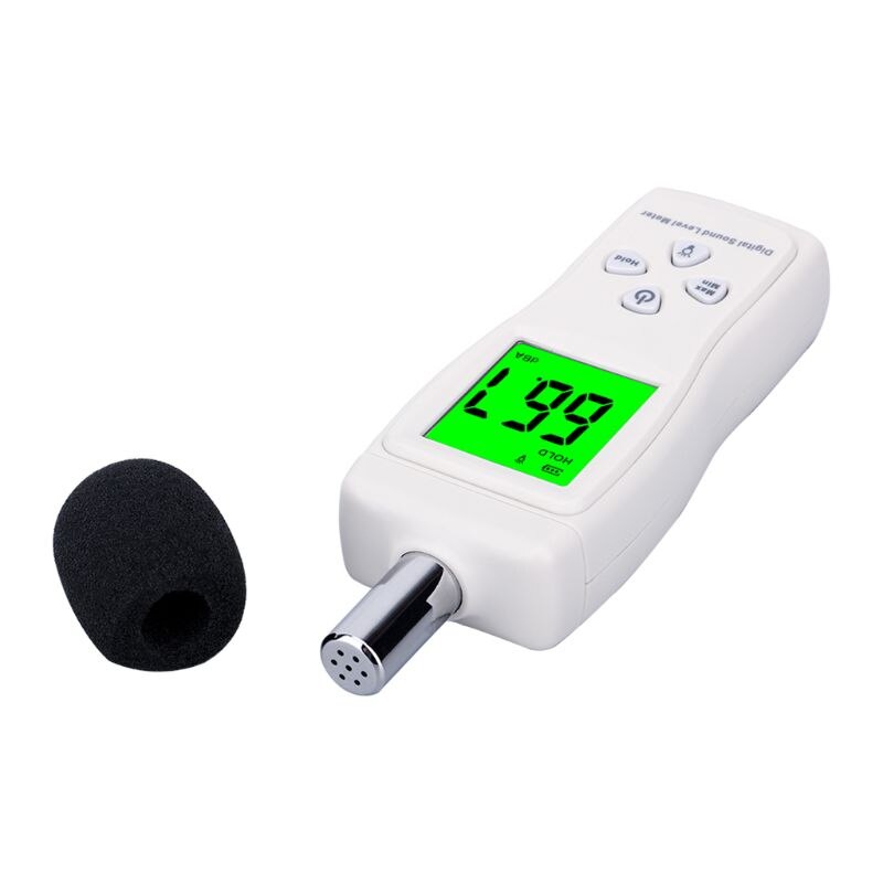 AS804 Digital Sound Level Meter 30-130db Decibel Meter Noise Monitoring Tester Smart Sensor Noise DB Detector Analyzer