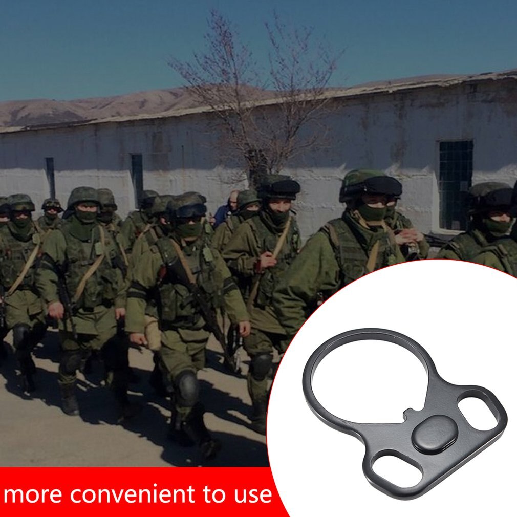 30Mm Flat Bottom Double Ring Strap Fixed 2 Hole Connection Buckle Dual Loop Mount Attachment Adapter