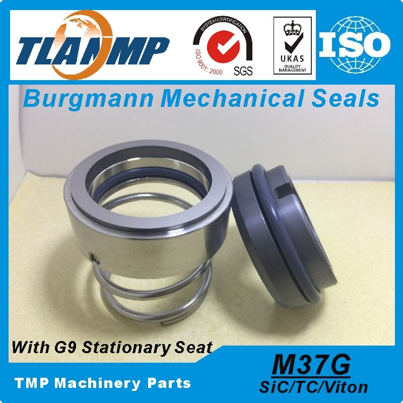 M37g-28 m37g/28 burmannin mekaanisten tiivisteiden (materiaali: sic/tc/vit) vaihto  g9 sic (piikarbidi) istukkaan , m37g/28-g9