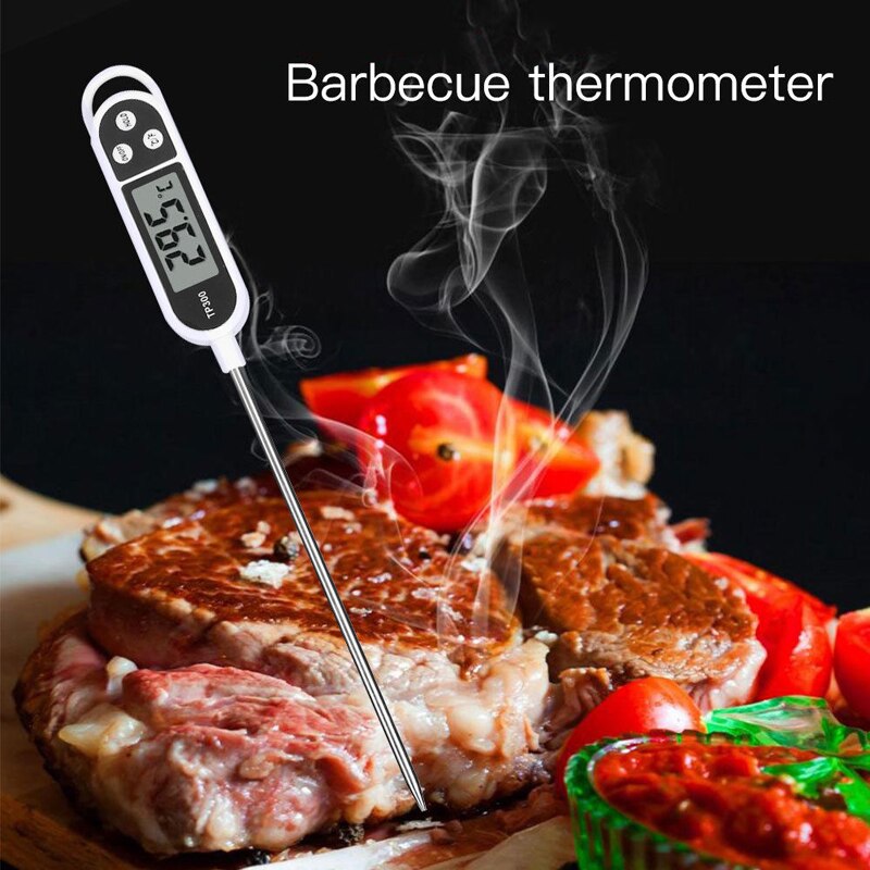 Anpro Termometro Per Alimenti Elettronico Cottura Degli Alimenti Barbecue Termometro Della Sonda Latte di Misura Forno Barbecue a base di Carne A CRISTALLI LIQUIDI di trasporto Termometro Digitale