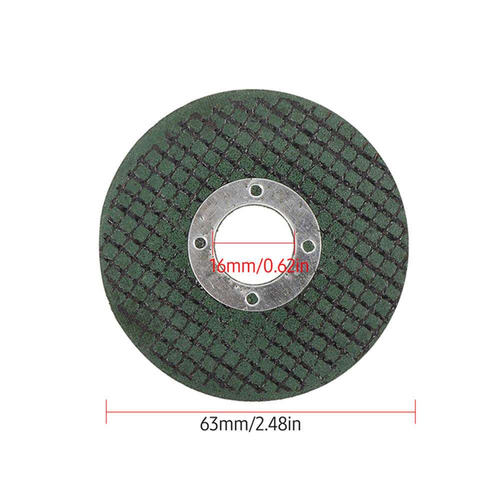 Hoja de sierra Circular de 2,5 pulgadas, hoja de sierra de aleación de 63mm de diámetro, hoja de sierra HSS, hoja de sierra de esmeril, hoja de sierra de resina, herramientas eléctricas: Blanco