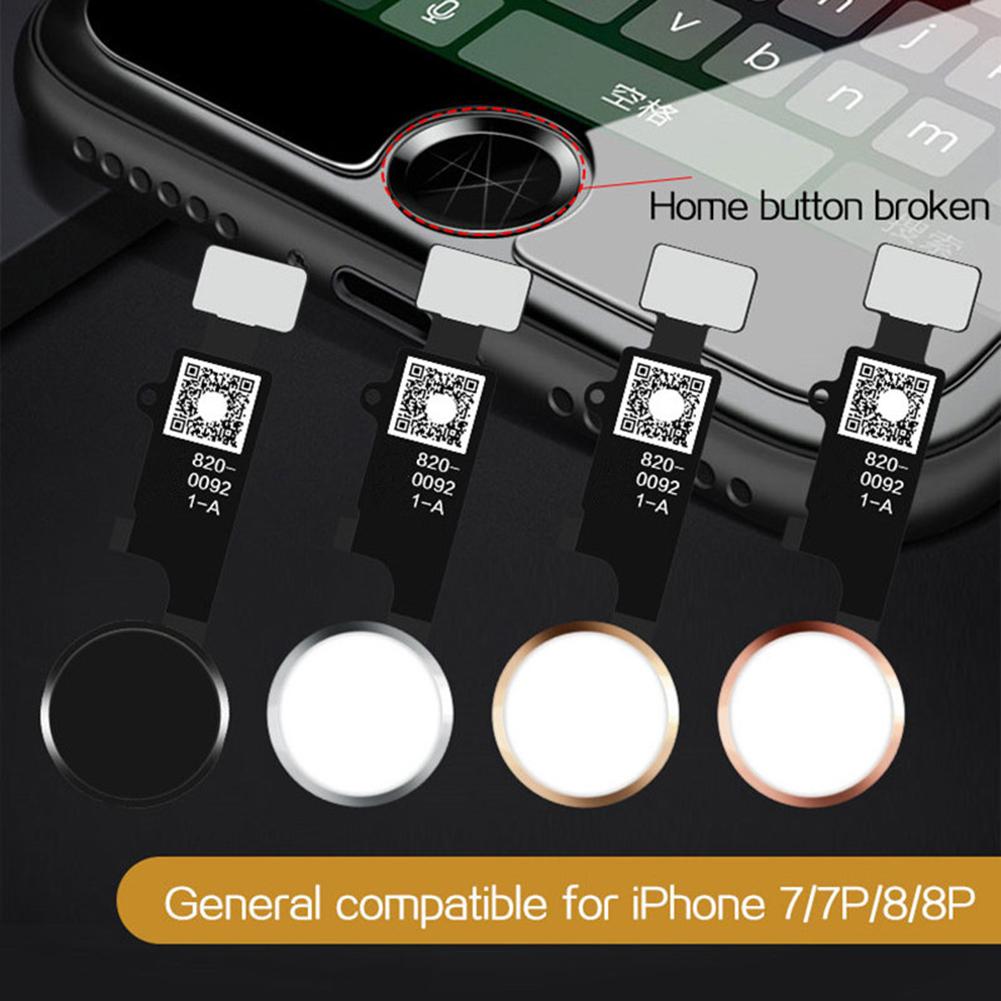 3rd Generation Replacement Keypads Universal Back Home Button Flex Without Touch ID For iPhone 7/7 Plus/8/8 Plus
