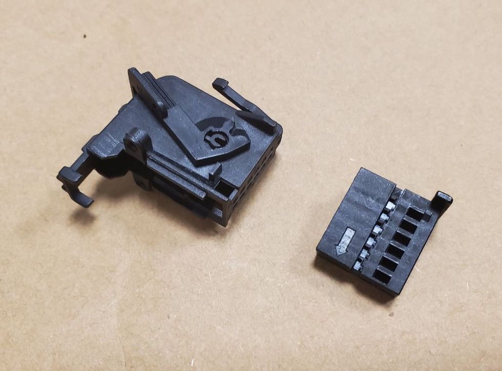 for Ford Focus Kuga Mondeo 12PIN small screen dashboard plug connector terminal 2X6 connector: 1pc female connector