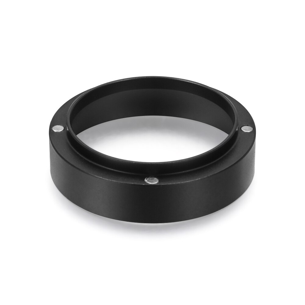 51mm 54mm 58mm Krups Aluminum Dosing Ring With Magnet For Brewing Bowls Coffee Tampering Espresso Barista Tool: Black With Magnet / 54MM