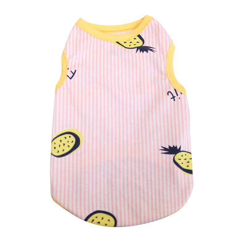 Zomer Mode Hond Kleding Voor Kleine Hond Chihuahua Kleding Prinses Huisdier Kat Fruit Jurken Puppy Sling Rok: pink / XS