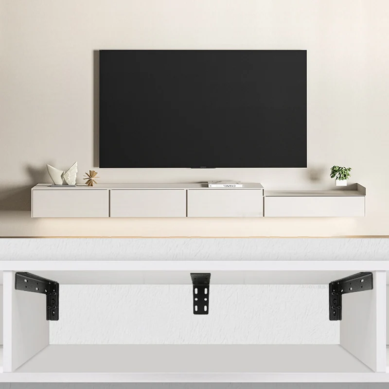 Loadbearing 600kg Wall Triangular Support Bracket Suspended TV Cabinet Desk Partition Fixed Heavy-duty Thickened Storage Rack