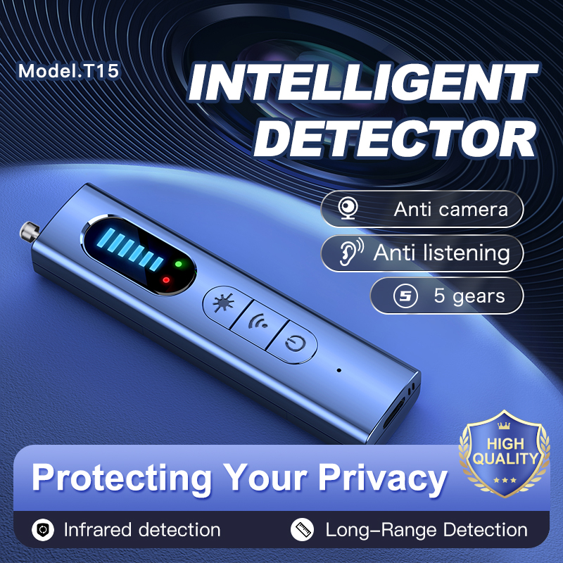 Gps tracker detector multifunctional hotel infrared anti-positioning anti-eavesdropping tracking scan camera detector