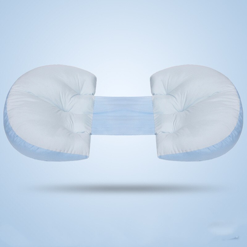 Almohada de apoyo para embarazadas, cojín de maternidad para el cuerpo, ropa de cama para dormir lateral: menhuanshuanglan