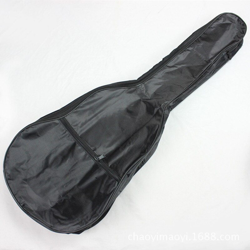 30/34/36/38/40/41-Inch Elektrische Reizen Gitaar Tas Soft Case met dubbele Bandjes Rugzak Side Portable Handvat Boek Pocket