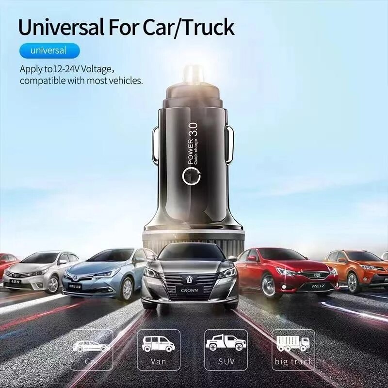 3.1a 30w c-autoladegerät 3.0 schnellladefunktion für iphone 13, 12 pro max, xiaomi und xiaomi (pd-usb-adapter)