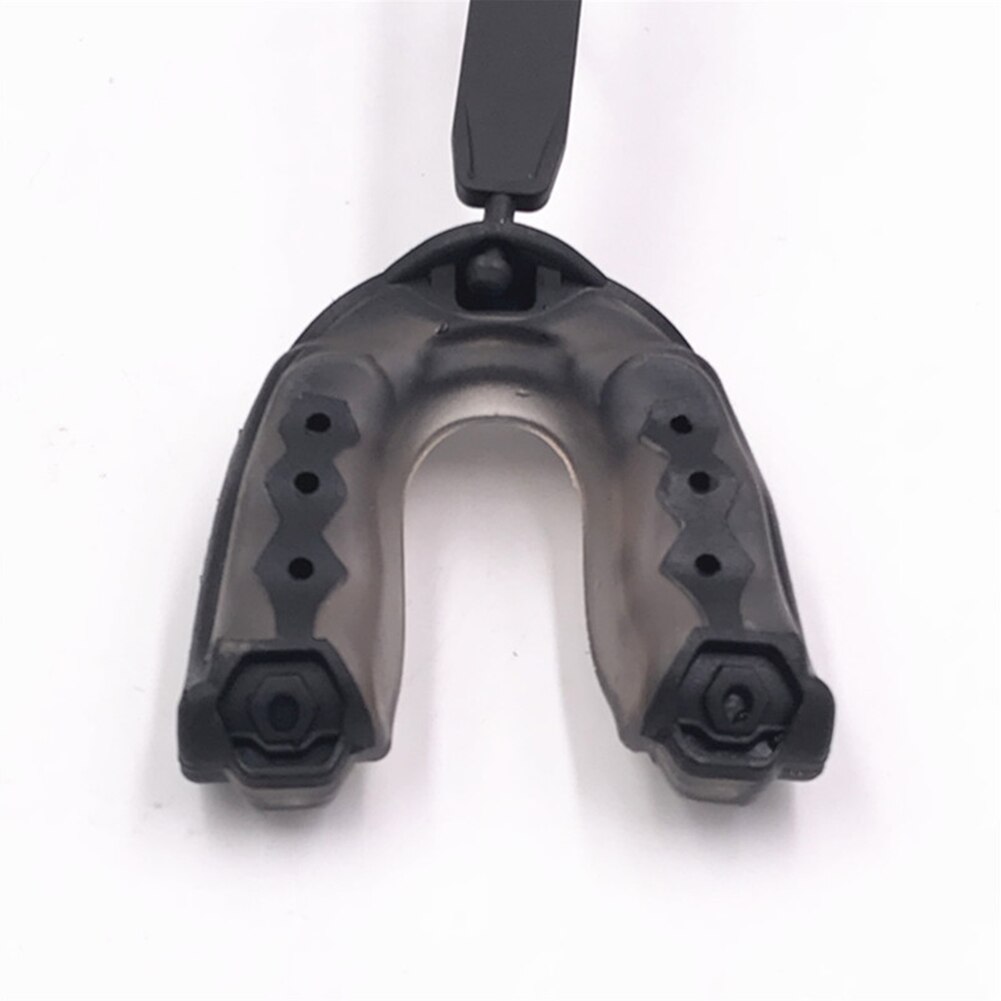 Adolescents Adult Lip Protection Sports Mouth Guard Taekwondo Rugby Football Boxing Fighting Protective Gear Lacrosse With Strap