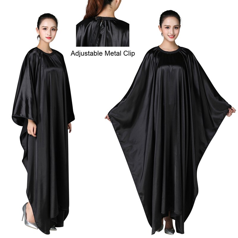 Salon Haircut Cape Adult Silk Waterproof Hair Dyeing Cutting Perming Styling Hairdresser Hairdressing Barber Apron