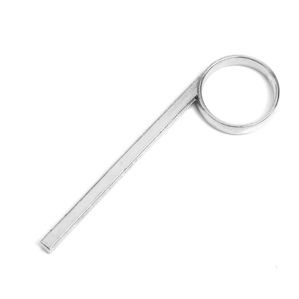 10 Pieces Silver Plated Trumpet Slide Finger Ring for Trumpet Cornet Repairing Replacement Parts