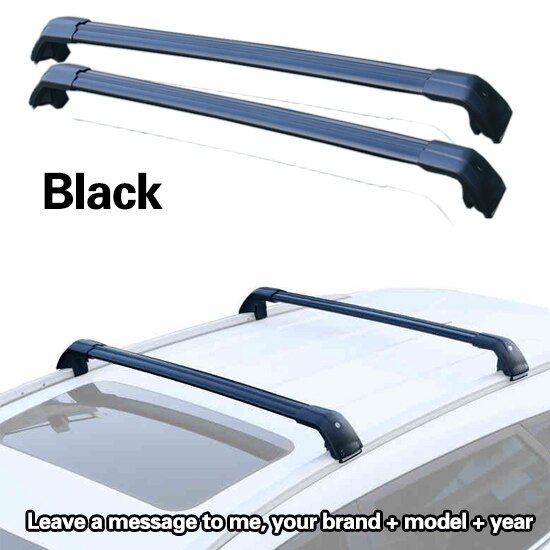 Roof Bars for MITSUBISHI - ASX RUR ] GA_W Aluminum Alloy Side Bars Cross Rails Roof Rack Luggage Carrier RACK: B