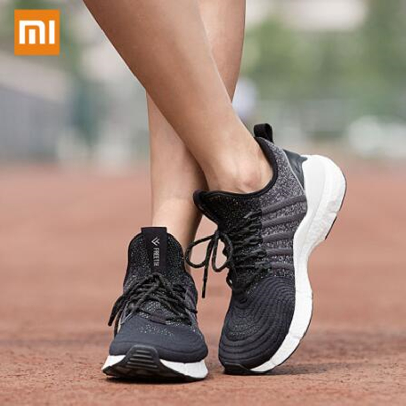 Xiaomi Freetie Men's Running Shoes FishBone Breathable Sports Sneaker Shock-absorbing Tenis Casual Shoes