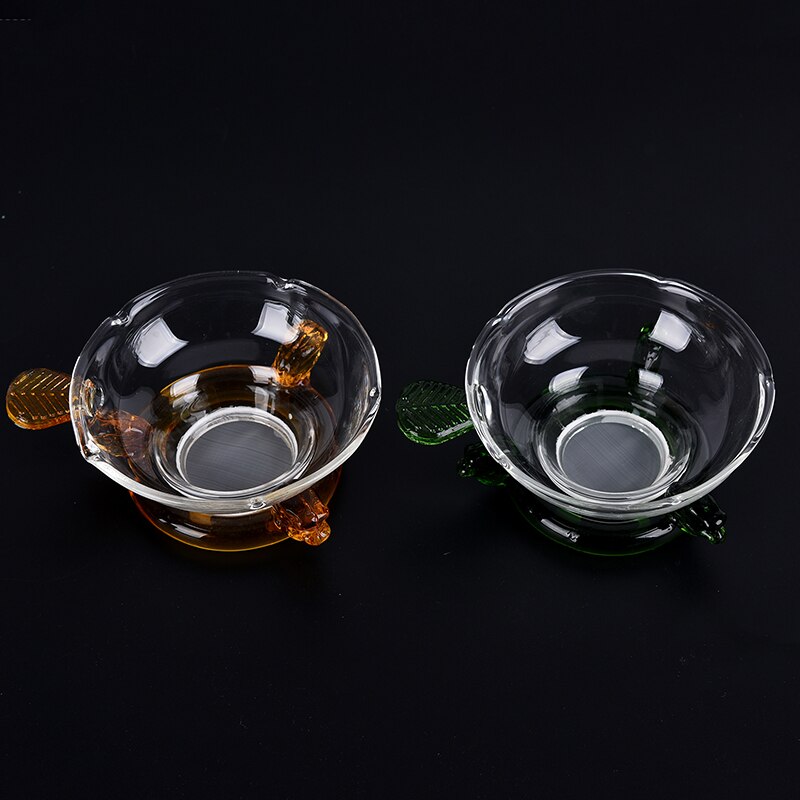 Colador de té de vidrio para infusiones, filtro kungfú chino, accesorios para tetera, herramientas de té