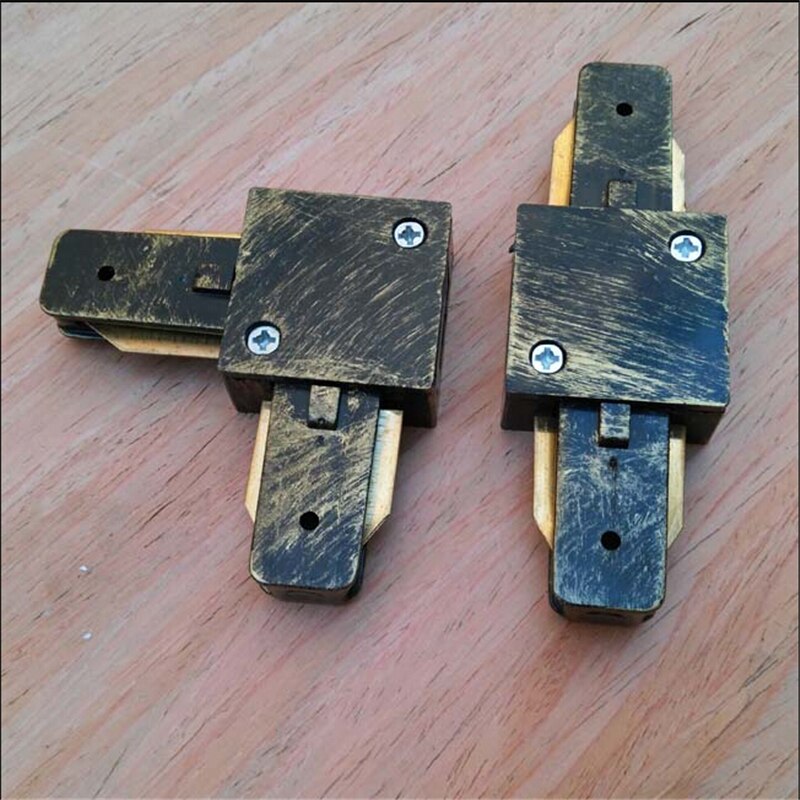 Track licht link Hoek van 90 graden LED Spoor licht rail connectors Aansluitingen voor draden, Commerciële spoor verlichtingsarmaturen