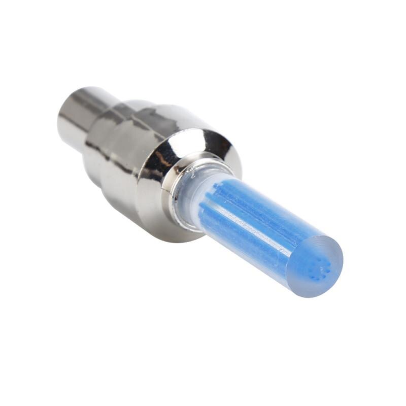 1Pc Waterdichte Fiets Auto Wiel Tire Flesdop Spoke Flash Led Verlichting Lamp Leds Tyre Ventieldopjes Wiel spaken Led Licht