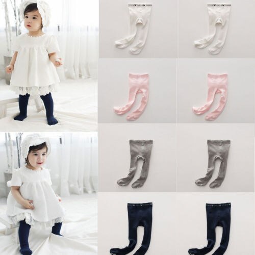 Cute Newborn Baby Girls Kids Toddlers Multi-color Stockings Tights Lace Ruffles Pants Warm Cotton Stockings Pantyhose Hosiery