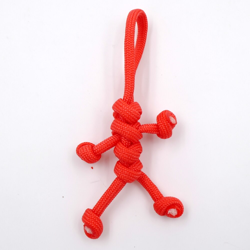 Paracord Buddy Keychain Ultra Portable Novelty Handmade Carabiner Accessories 550 Parachute Cord for Scooters Cars Key Holder: No.9 Orange