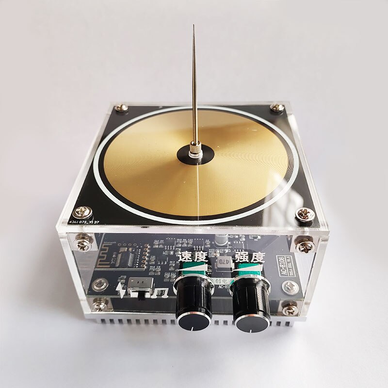 Flat-panel Bluetooth Music Tesla Coil High Frequency and High Voltage Pulse Test Apparatus