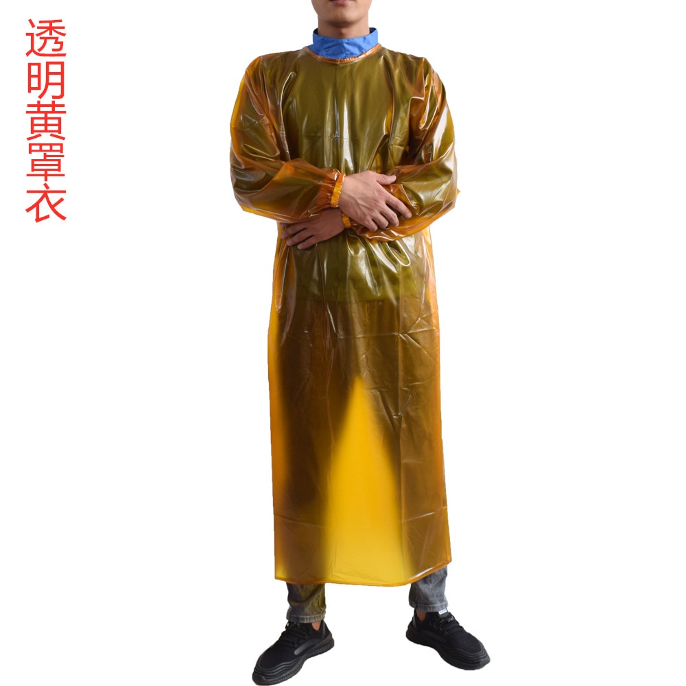 Delantal impermeable y a prueba de aceite, resistente al desgaste, fábrica química, matadero, acuático