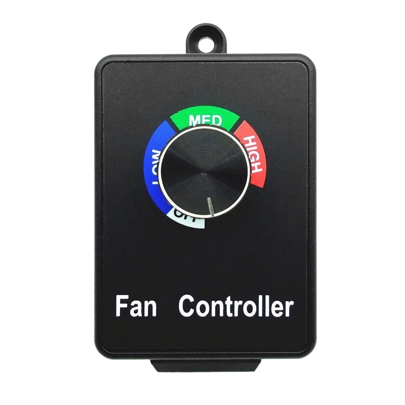 Motor Speed Controllers, Air Fan Speed Controller Max 350W Hydrocultuur Inline Duct Fan Speed Controller Richter Us Plug