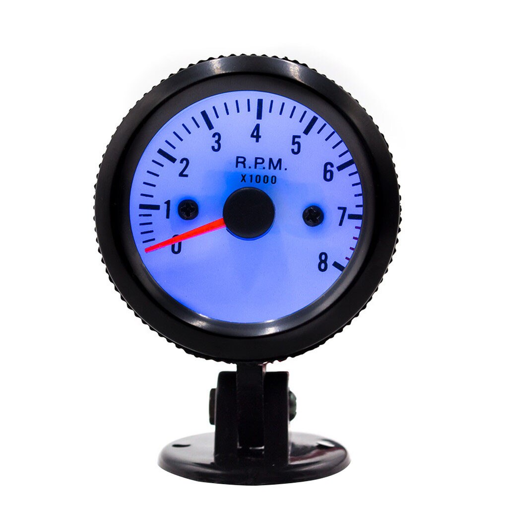 Auto Universele 52 Mm Bar Led Licht Druk Turbo Boost Gauge Meter Dc Olie Temp Andwater Temperatuurmeter 12: G