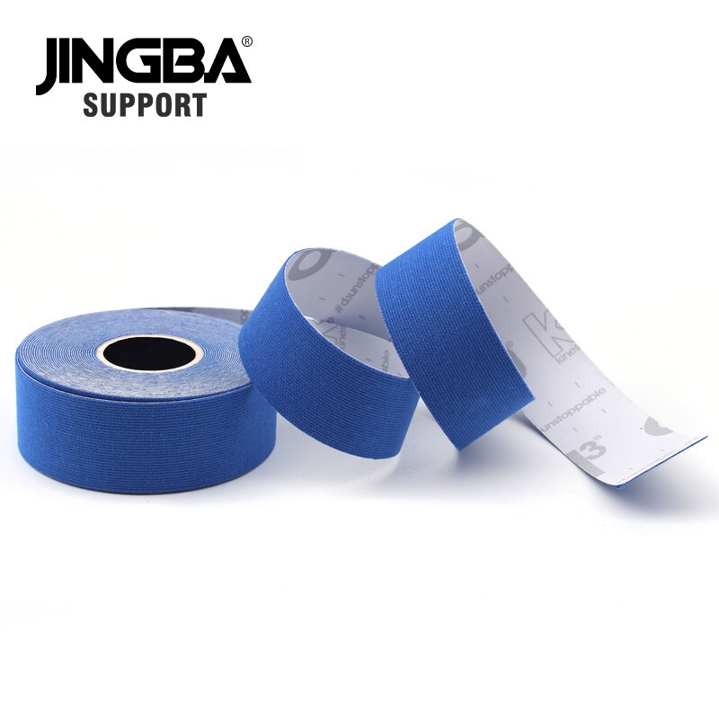 Jingba støtte muskel teip vanntett kinesiologi teip sport taping stropping fotball kne muskel teip atletisk sport restitusjon