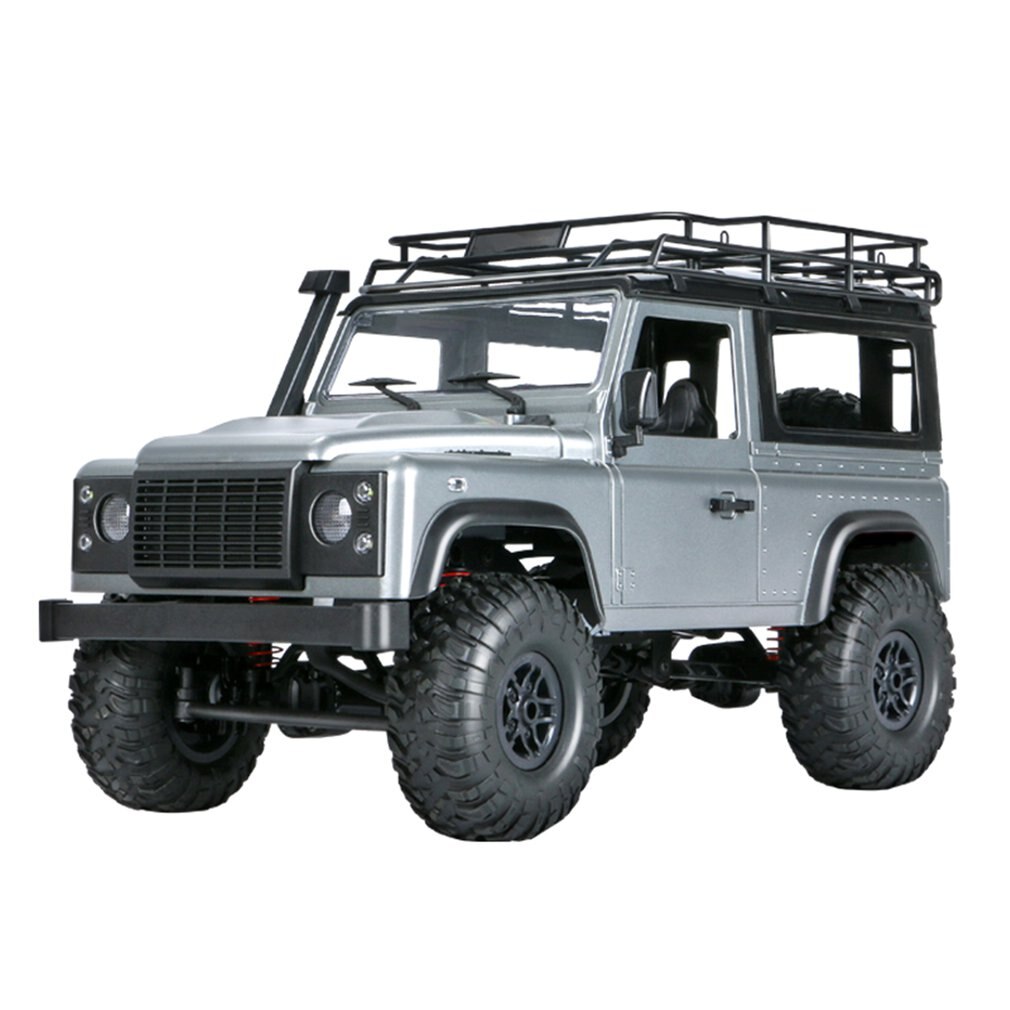 2.4G Four-wheel Drive Climbing Vehicle 4WD Rechargeable Battery Crawler 1/12 LED Lights Vehicle Off Road RC Car